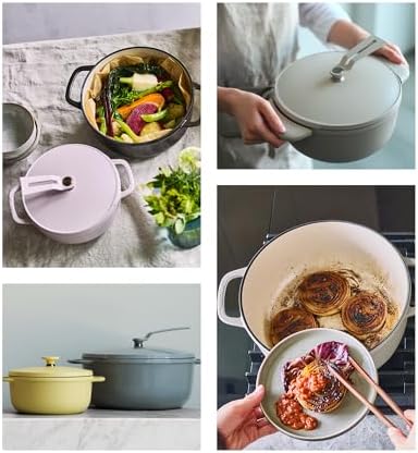 Precision Cast Iron Oven Pot with Handle