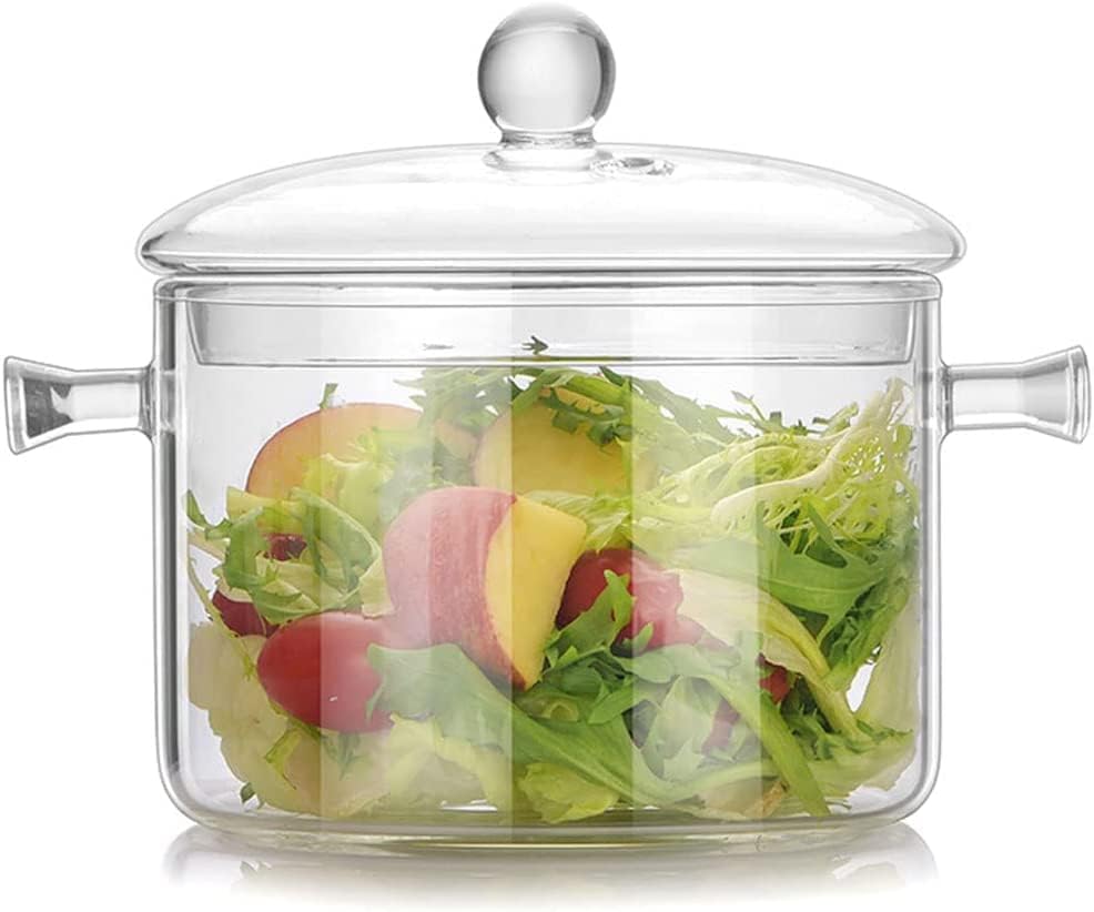 Miecux saucepan 15L Heat-Resistant cooking pot 50OZ