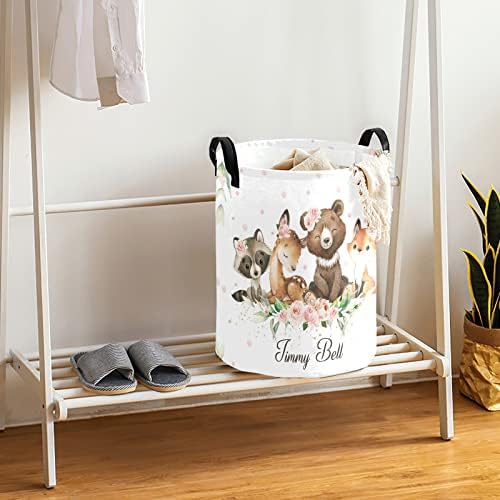 Personalized Water Resistant Foldable Laundry Hamper
