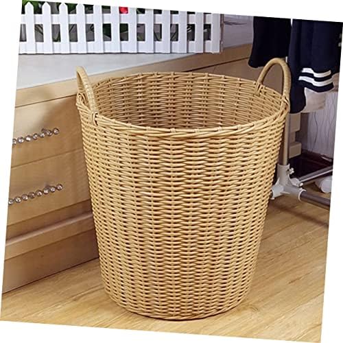 Sturdy Woven Laundry Basket