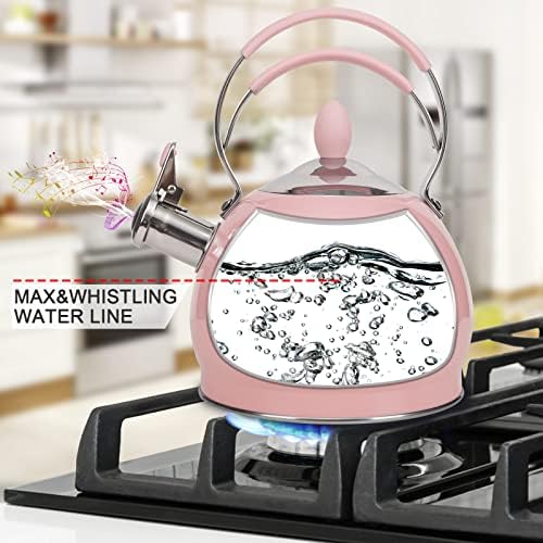 Whistling Tea Kettle 26 qt Secure Boil