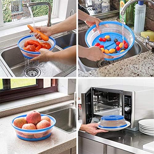 Easy Collapsible Microwave Cover for Controllable Splatters