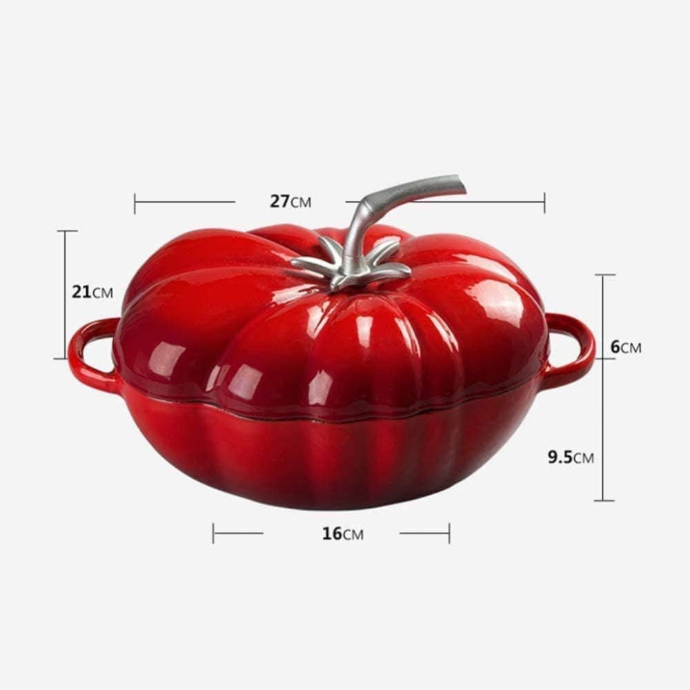 Red Dutch Oven Casserole Pot