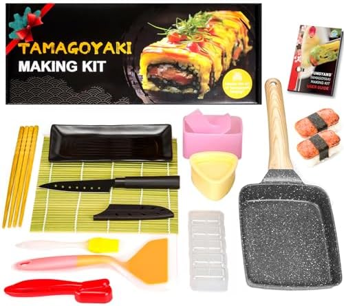 Fungyand 12-in-1 Japanese Omelette Pan Set