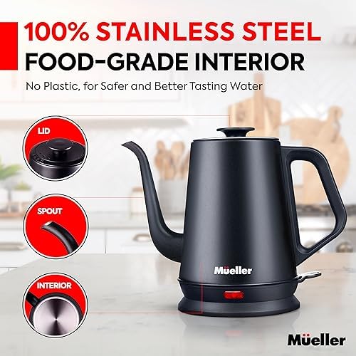 Mueller Electric Gooseneck Kettle Set