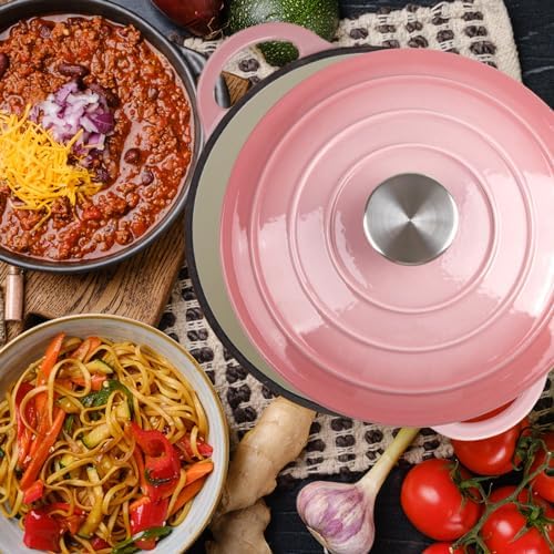 3 QT Enameled Cast Iron Dutch Oven