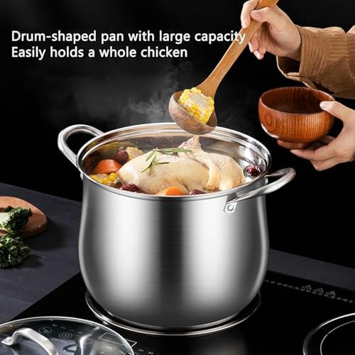 WZGLOD Stainless Steel Stock Pot
