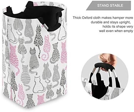 Susiyo Foldable Laundry Basket with Handles for Kids and Home Storage