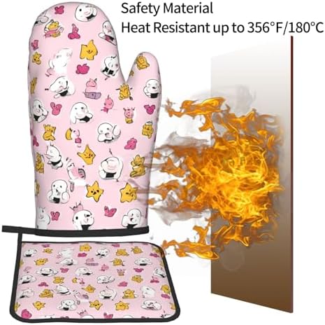 Versatile Kitchen Set with Oven Mitt Pot Holder