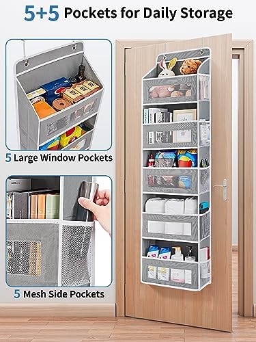 Sturdy Door Organizer Storage System for Home Use