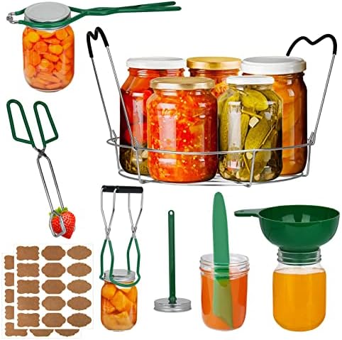 Stainless Steel Canning Kit with Features for Home Use
