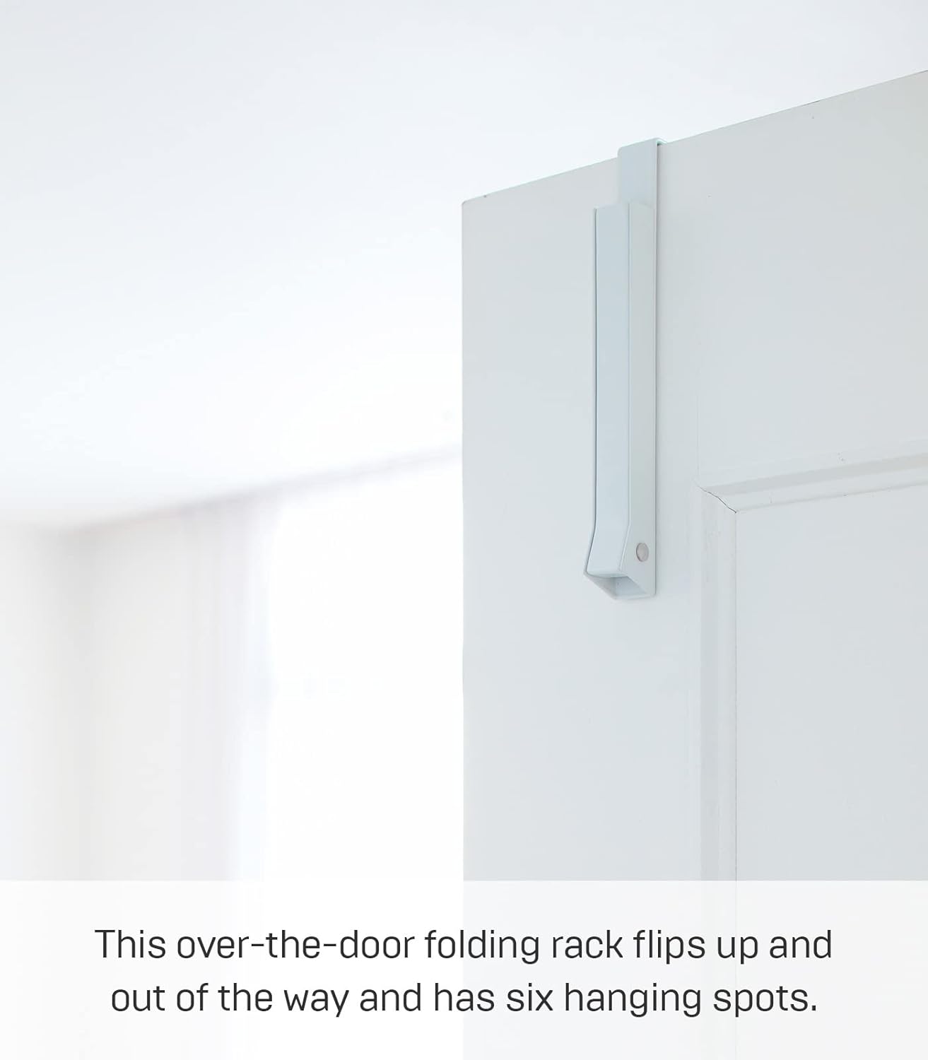 Yamazaki Home 7161 Folding Coat Hook with 6 Ridges