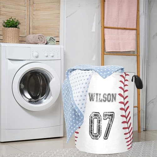 Personalized Baseball Laundry Hamper for Kids and Adults with Free Shipping