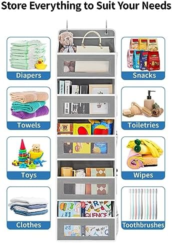 Sturdy Door Organizer Storage System for Home Use
