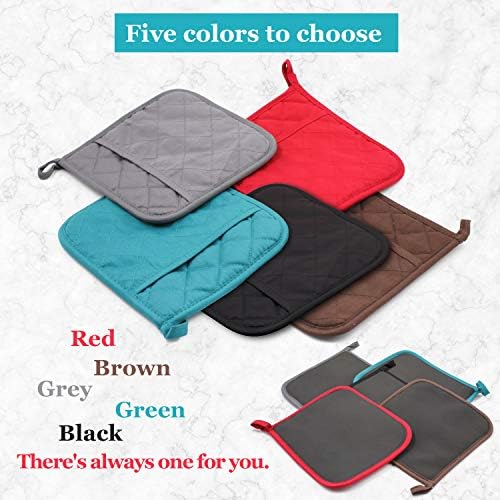 2-Piece Heat-Resistant Oven Pads for Baking Cooking