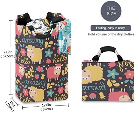 Stylish Foldable Laundry Hamper with Cute Animal Design for Easy Organization