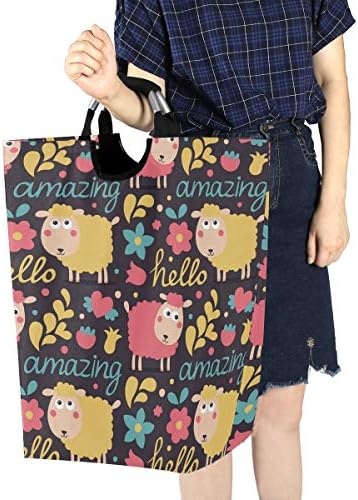 Stylish Foldable Laundry Hamper with Cute Animal Design for Easy Organization