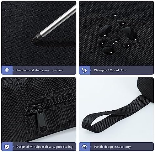 Hemoton 2-Piece Cast Iron Folding Bag for Outdoor Camping