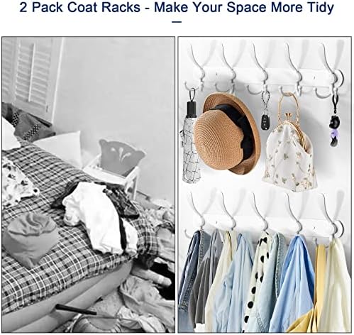 Sturdy Rustproof NearMoon Coat Rack