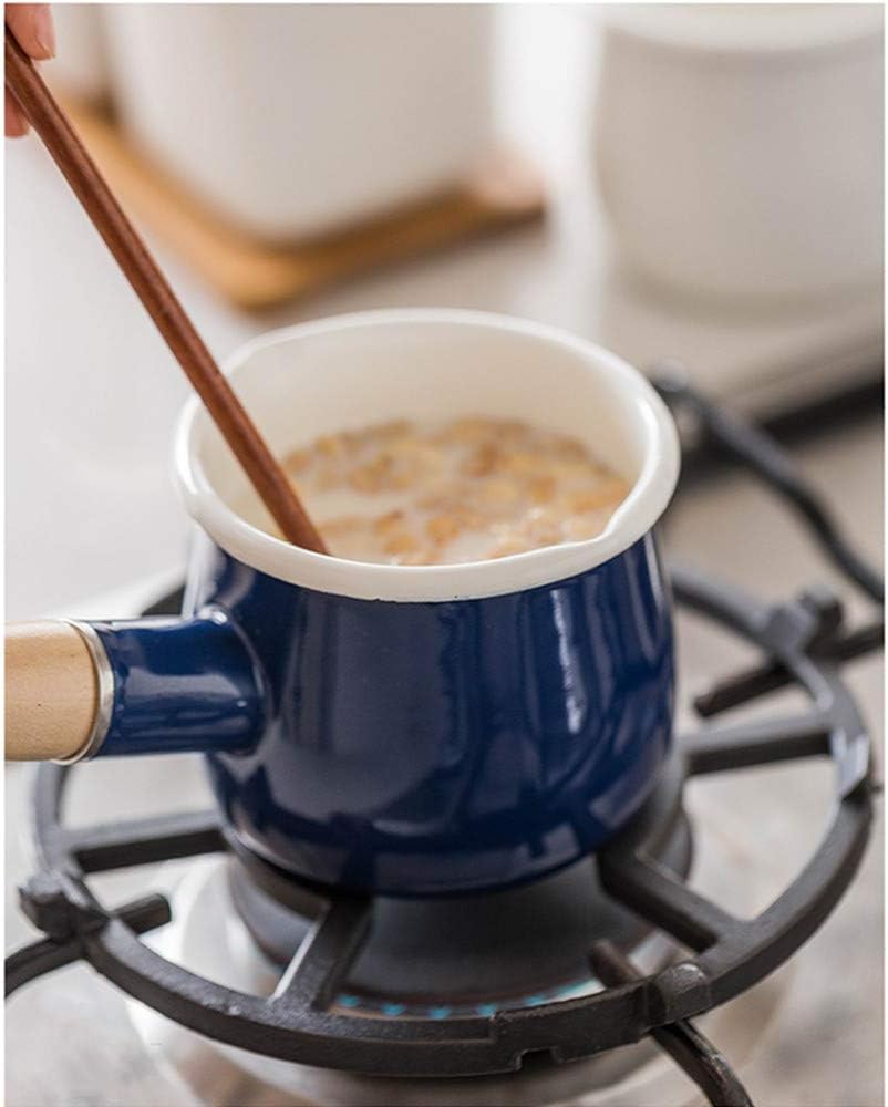 Mini Enamel Milk Pot for Easy Heating
