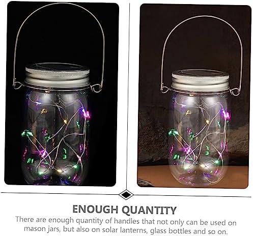 Stainless Steel Mason Jar Hangers with Multiple Uses for Easy Storage