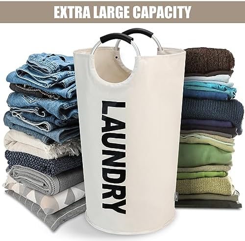 Collapsible Folding Full-Load Hamper for Freestanding