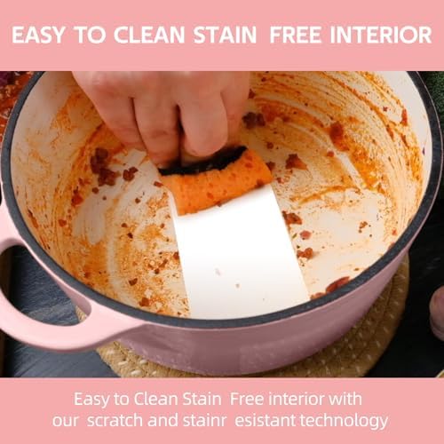 3 QT Enameled Cast Iron Dutch Oven