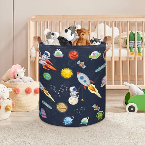 Large Laundry Basket - Collapsible Tall Storage Bin for Kids 70L Capacity