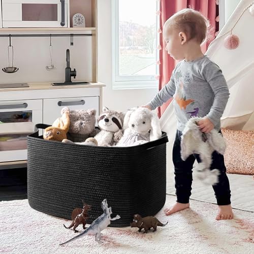 Sturdy Durable Storage Basket for Living Room