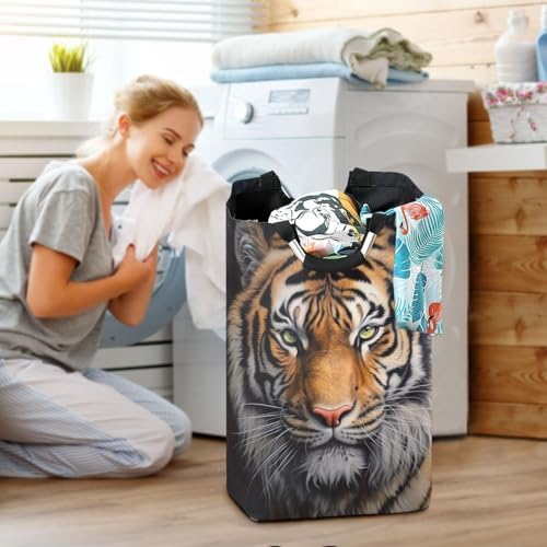 Kigai Collapsible Laundry Basket Durable Waterproof Storage Bin for Kids