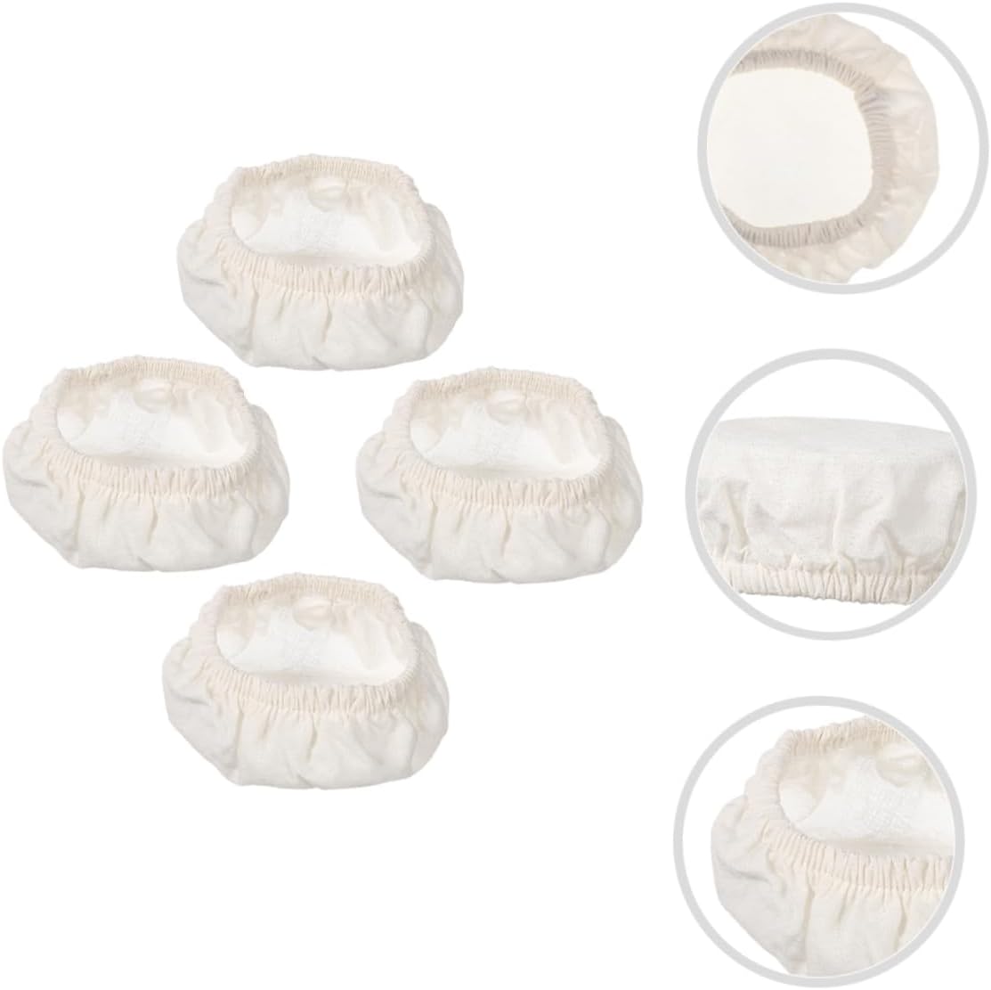 4pc Eco-Friendly Cotton Jar Lids Cook Serve Kitchen Essential
