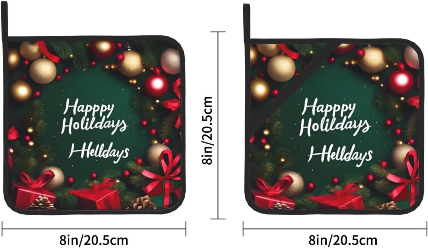 Safe Heat-Resistant Potholders for Grilling Cooking