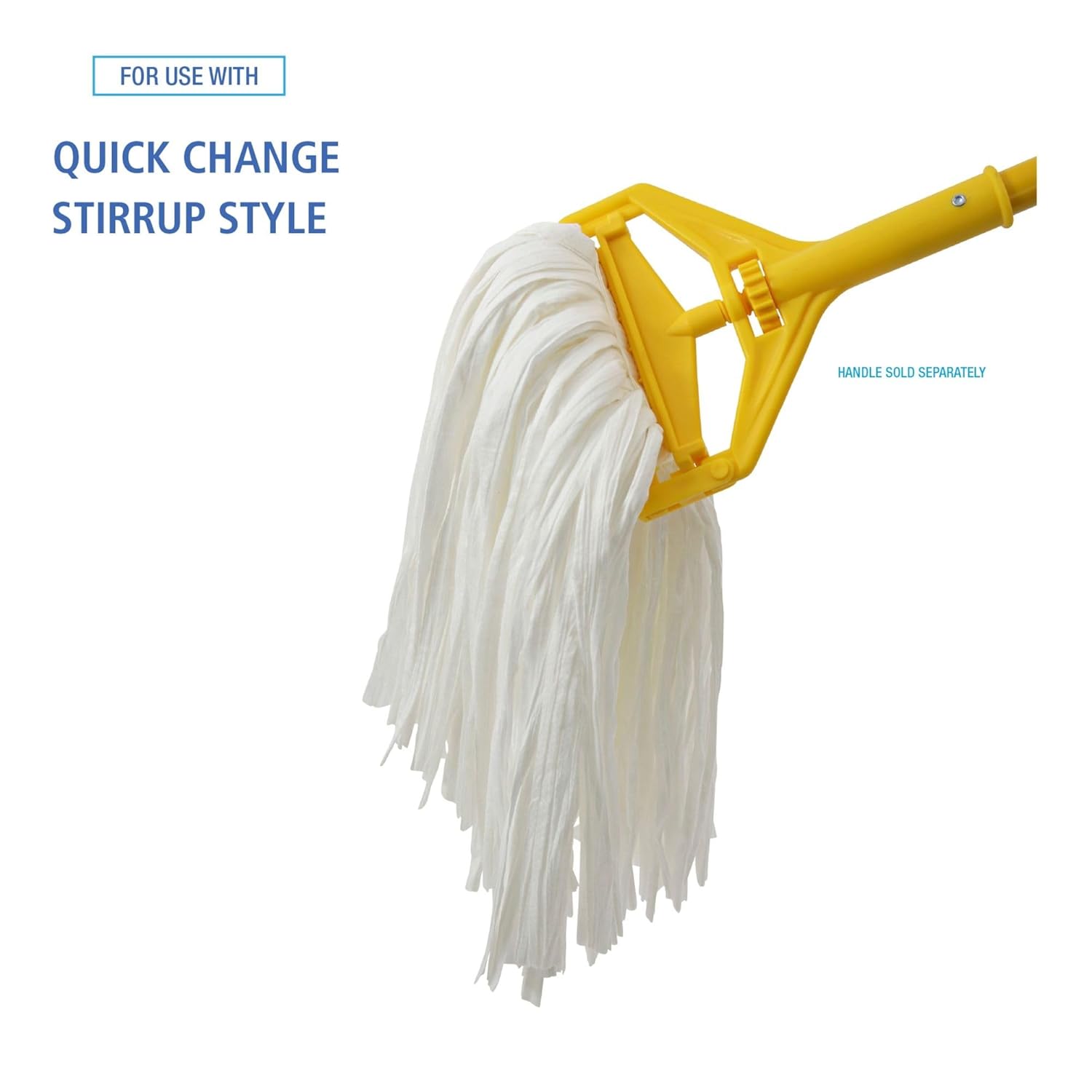 Boardwalk Cut-End Wet Mop Head White