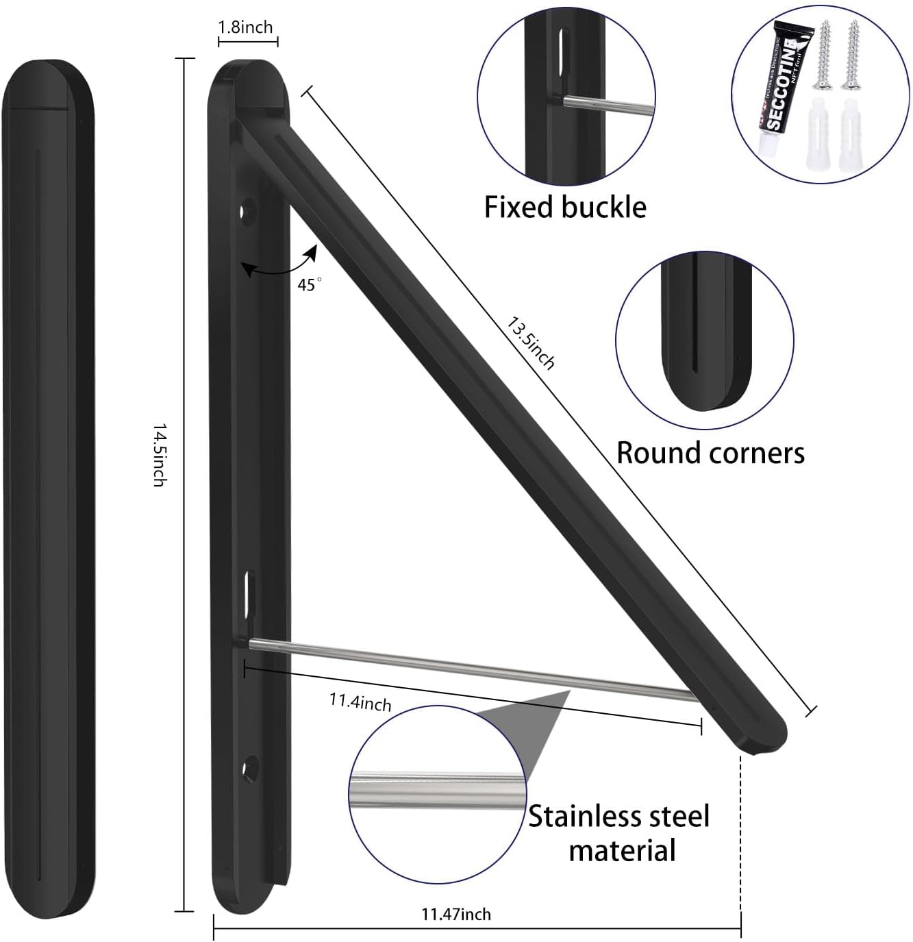 Durable Aluminum Alloy Clothes Hanger