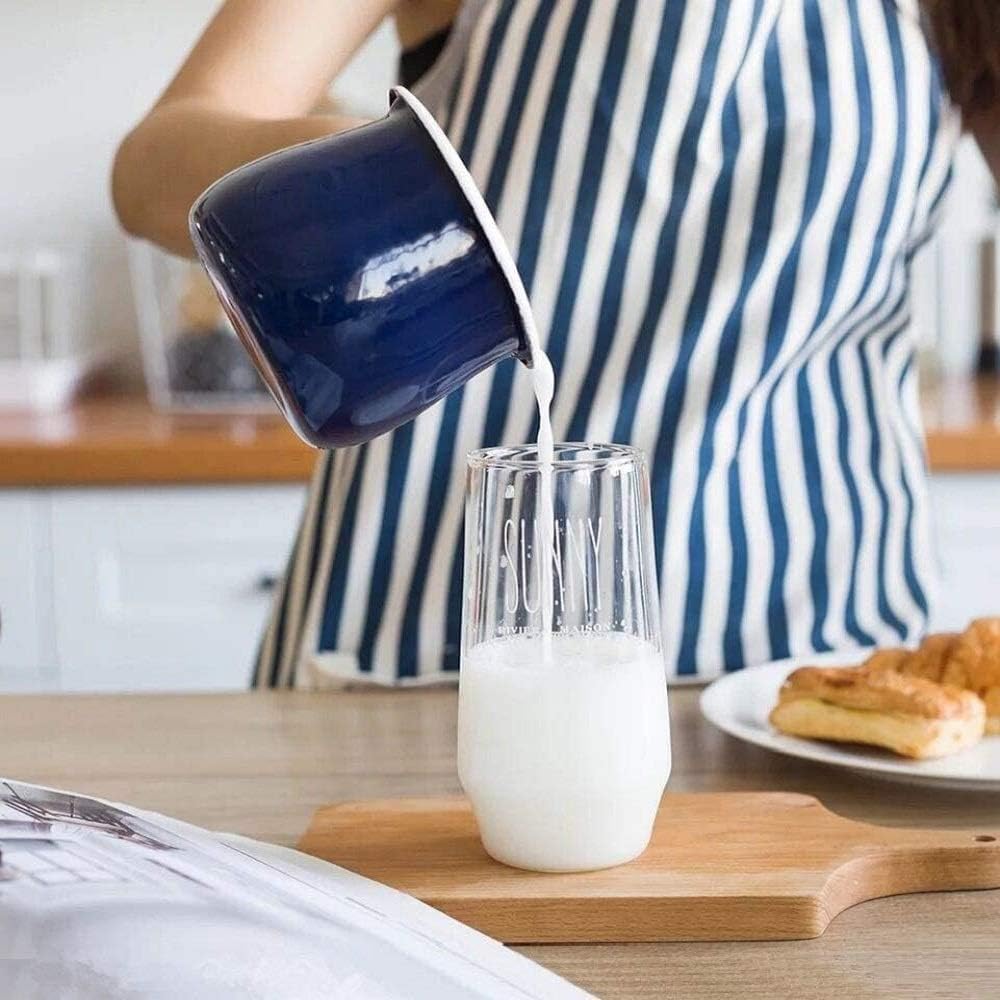 Mini Enamel Milk Pot for Easy Heating