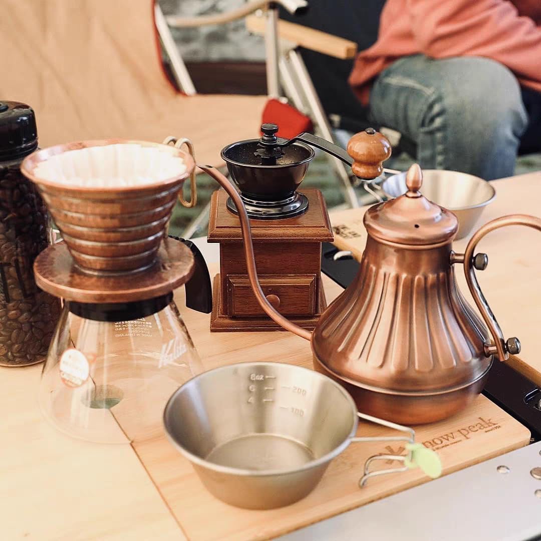 NWFashion Copper Pour Oven Coffee Kettle