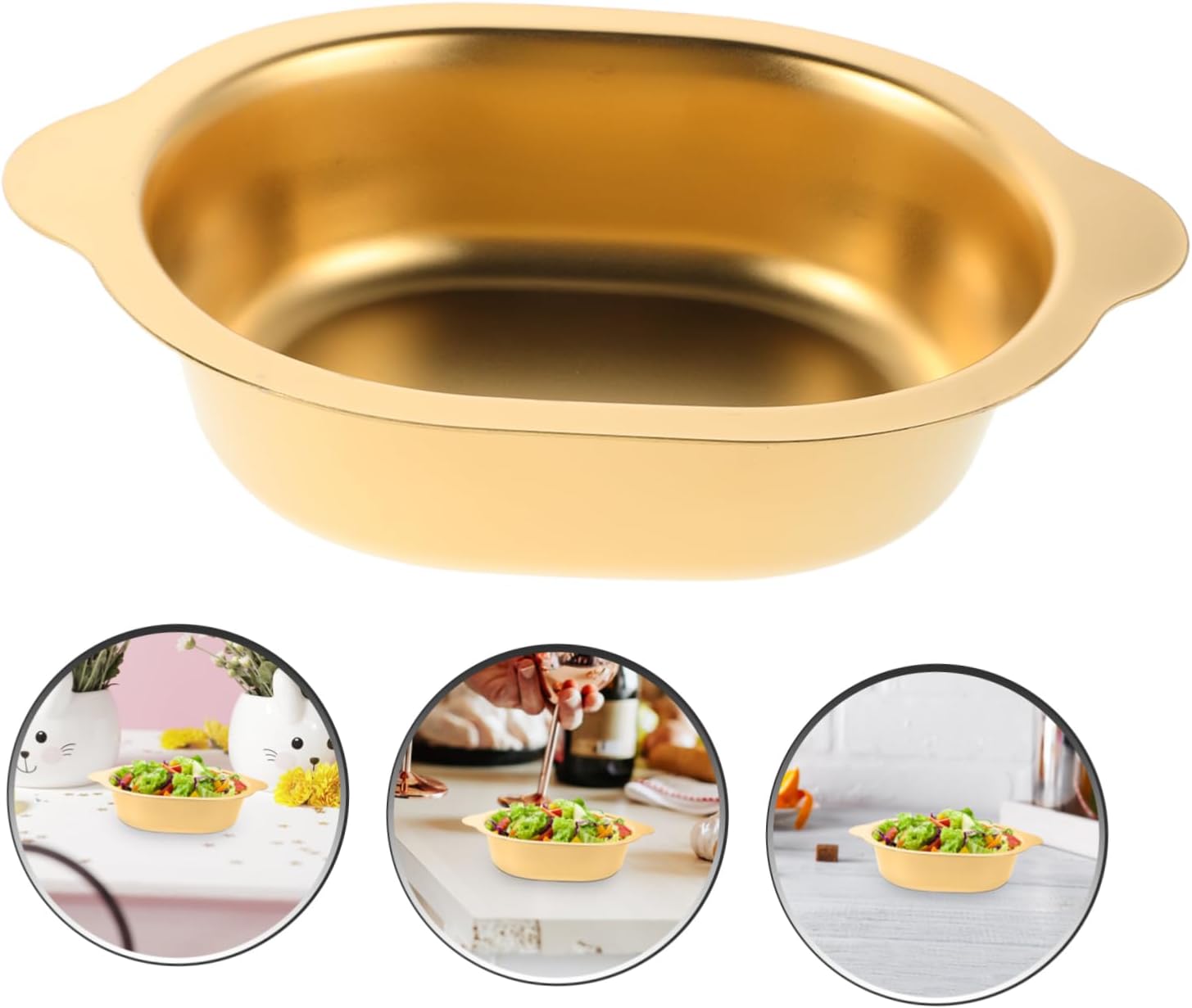 Zerodeko Stainless Steel Seafood Pot with Multi-Purpose Use and Durable Design