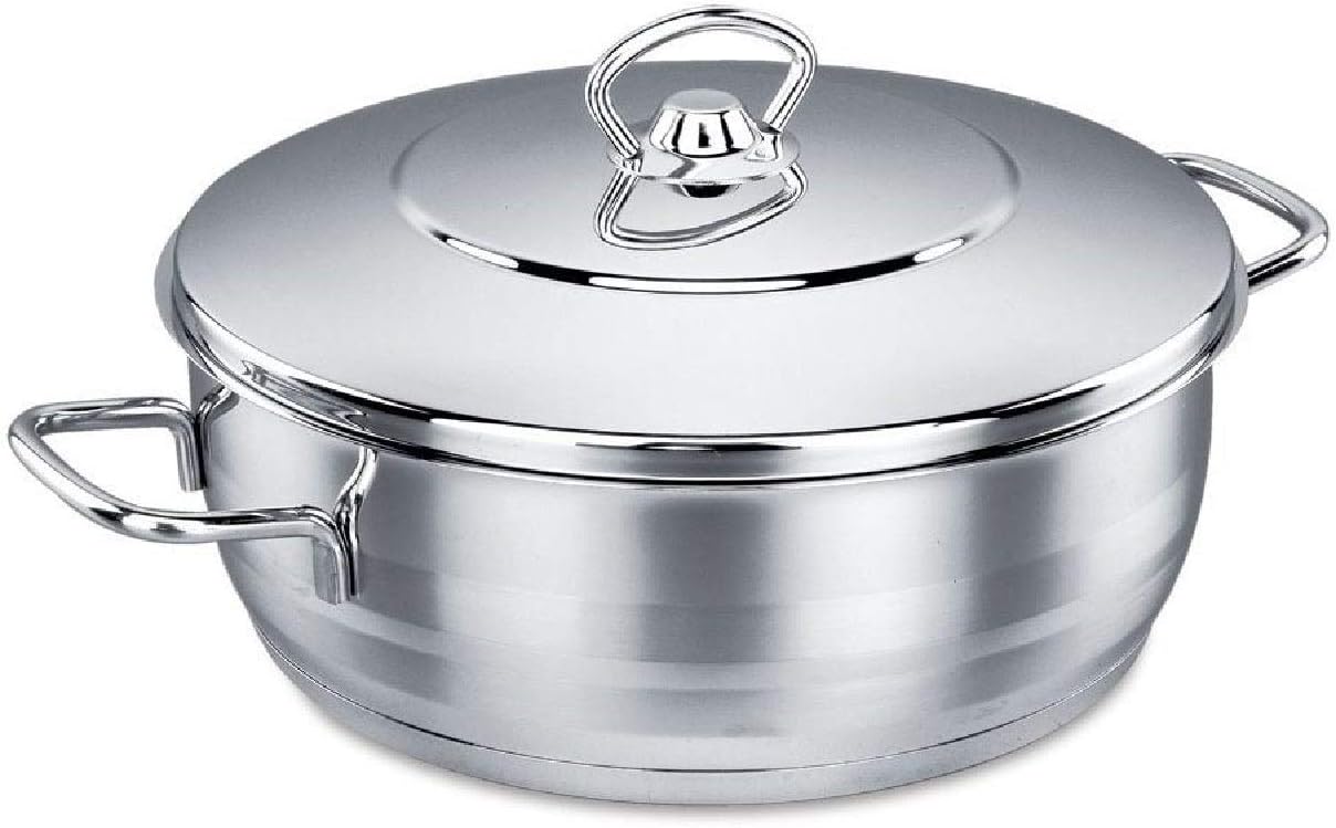 Classic 1810 Stainless Steel Dutch Oven Cookware 38 Quart