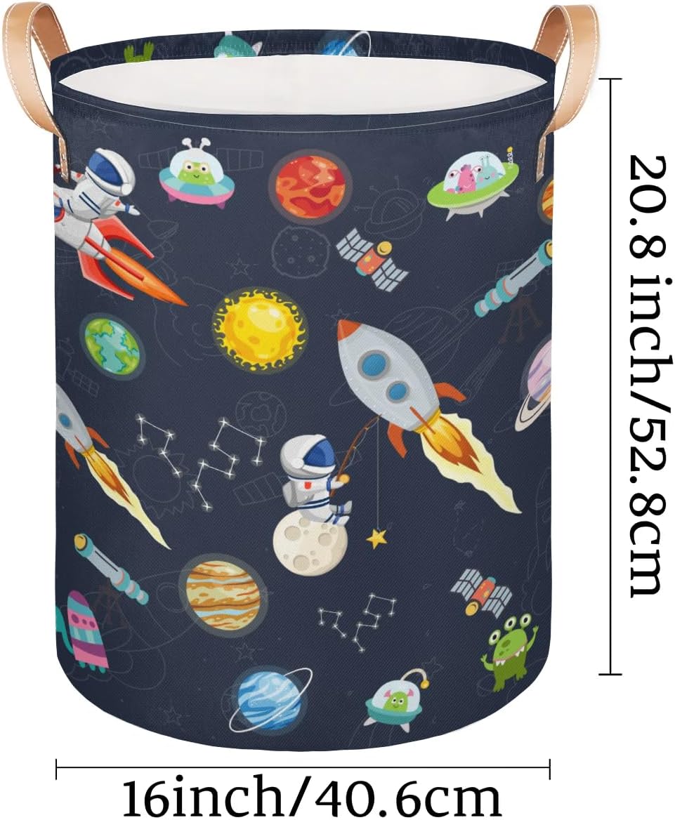 Large Laundry Basket - Collapsible Tall Storage Bin for Kids 70L Capacity