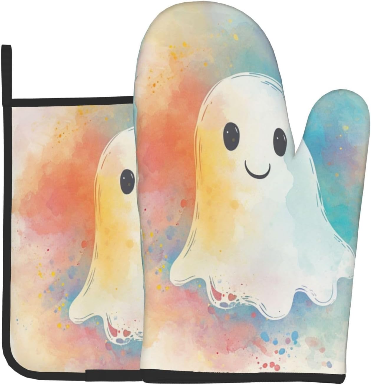 Gjieliness Halloween Oven Mitts Pot Holders