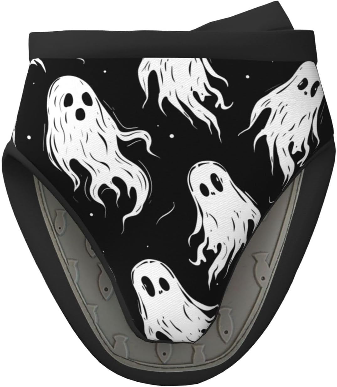 Halloween Ghost Mini Silicone Oven Mitts Heat-Resistant Safe for Cooking