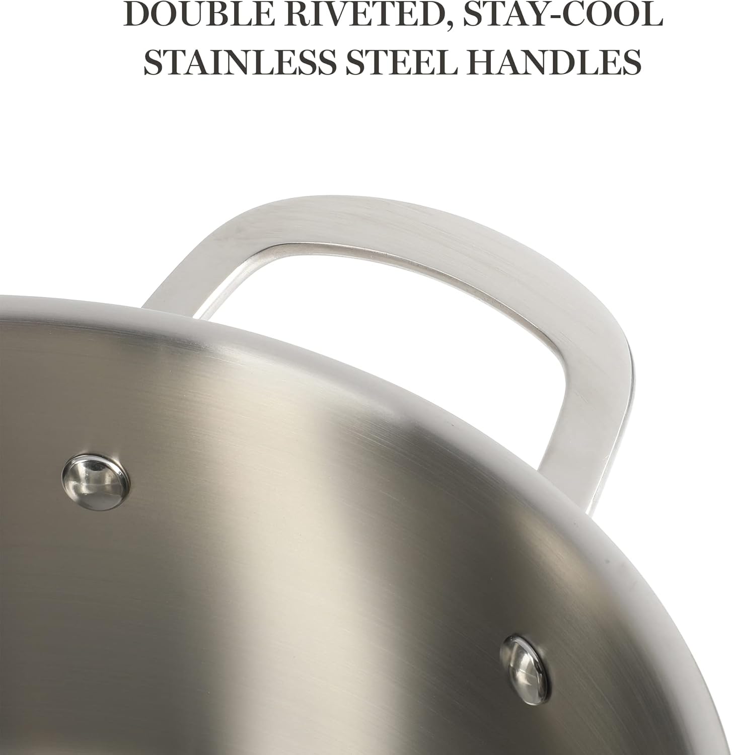 Martha Stewart 5-Quart 188 Stainless Steel Dutch Oven