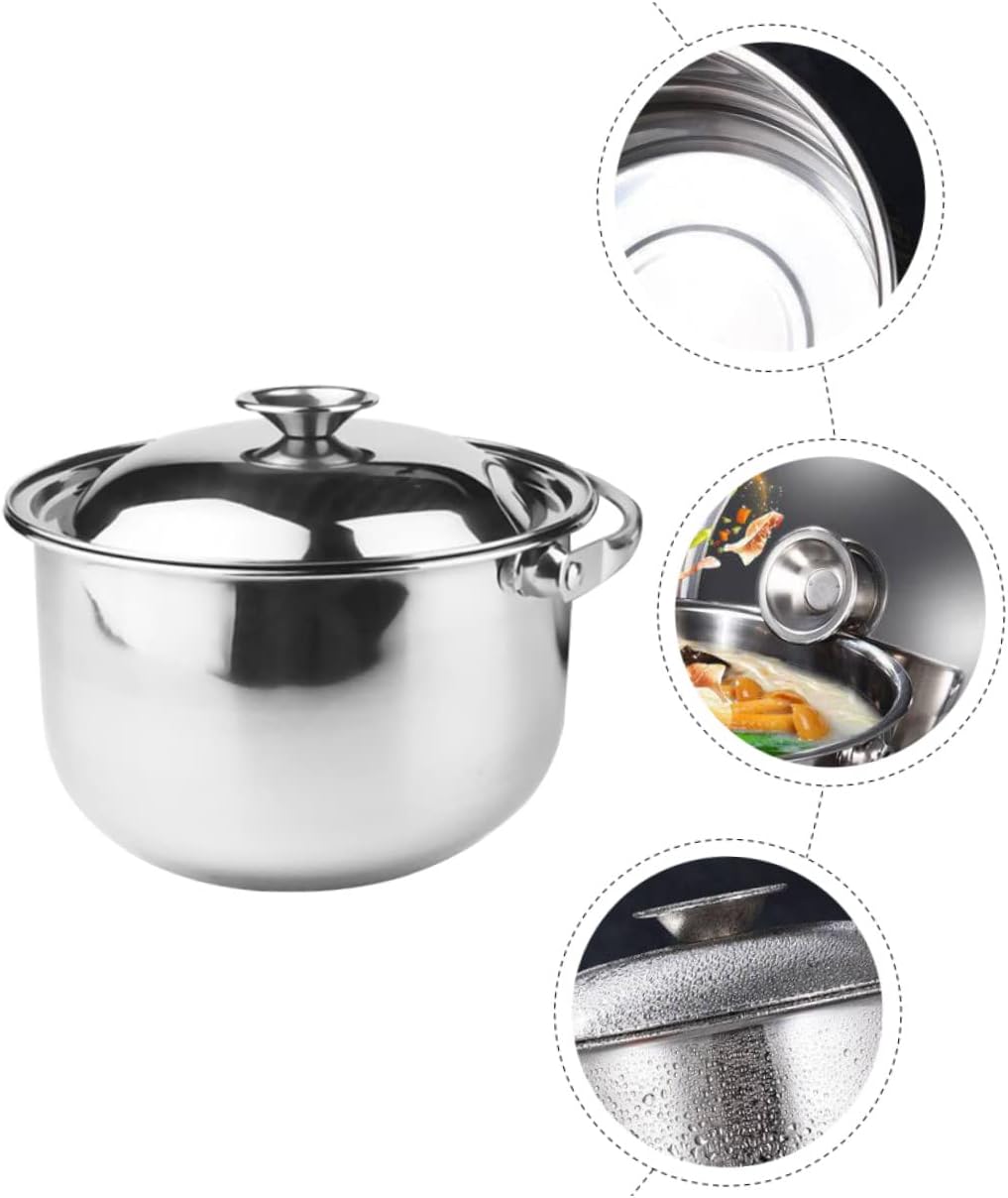 MOTHNURStainless Steel Mixing Bowls Set with Lid for Cooking