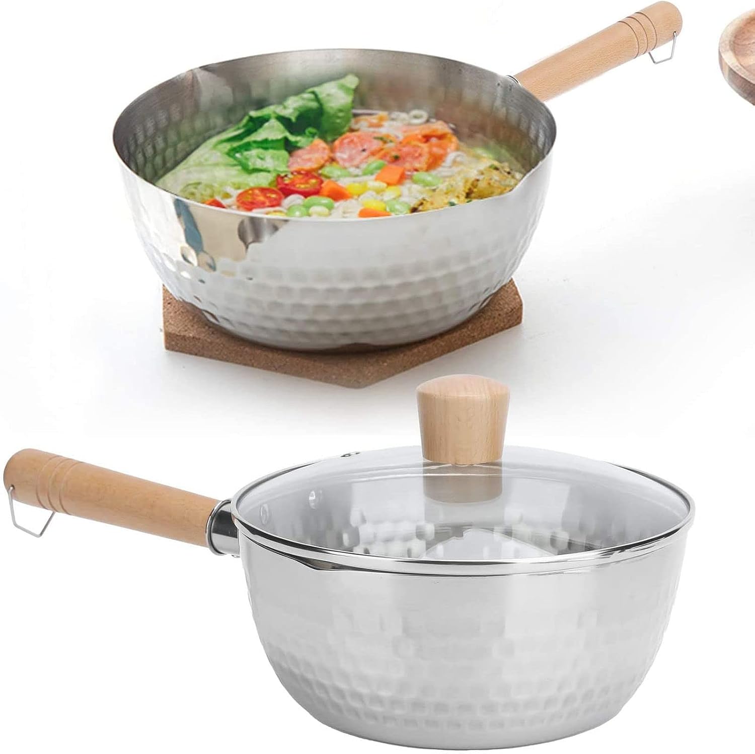 High-Quality 304 Stainless Steel Saucepan Premium Cooking Companion