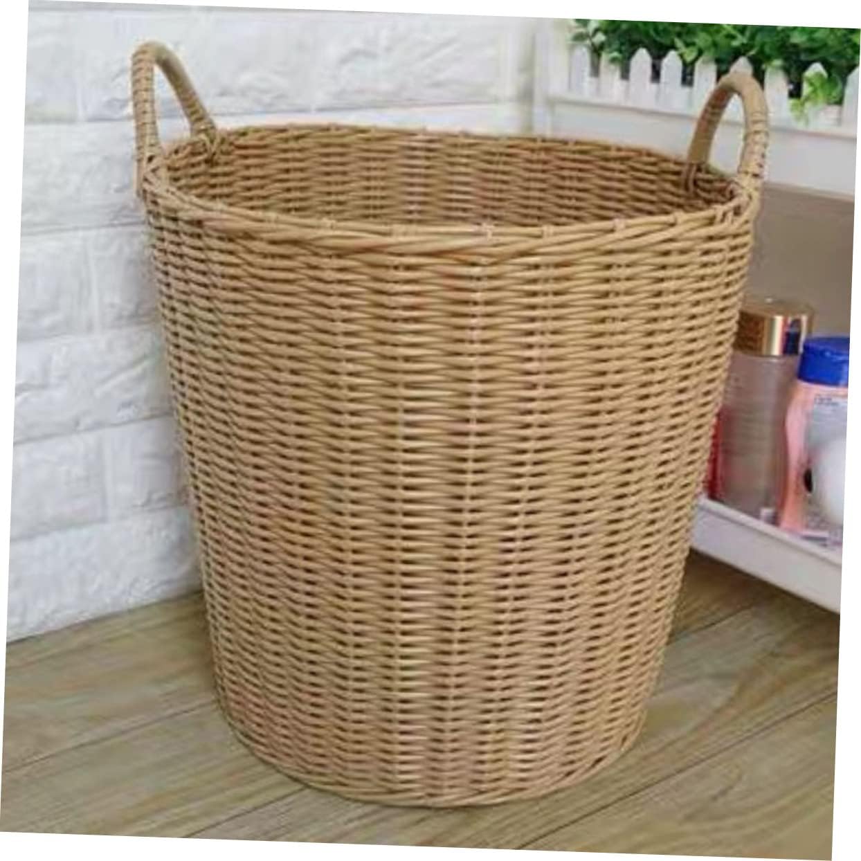 Sturdy Woven Laundry Basket