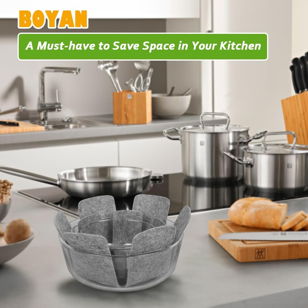 Boylan Pot and Pan Protector Set