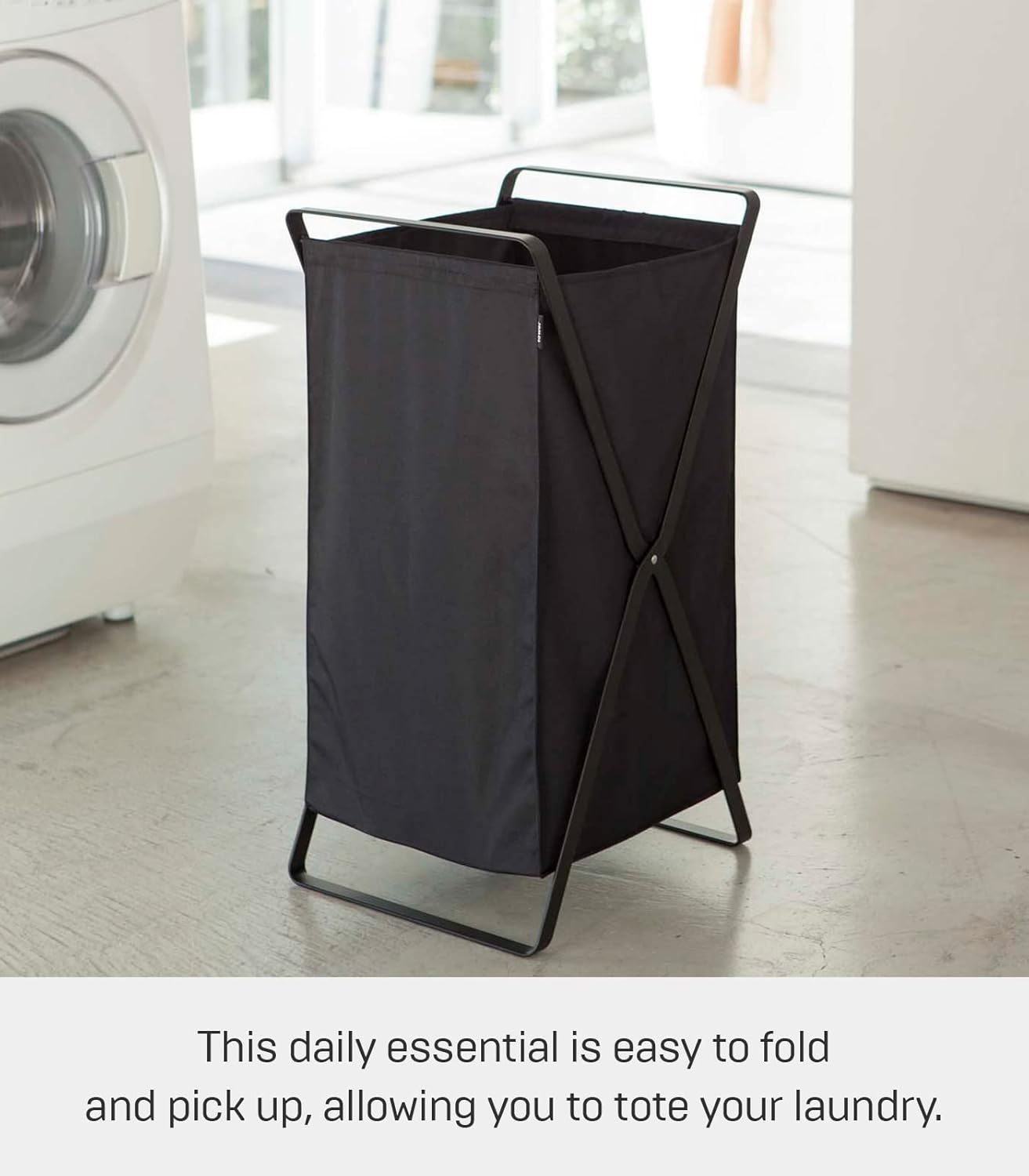 Sturdy Steel Collapsible Laundry Basket for Home Use Durable Storage Solution