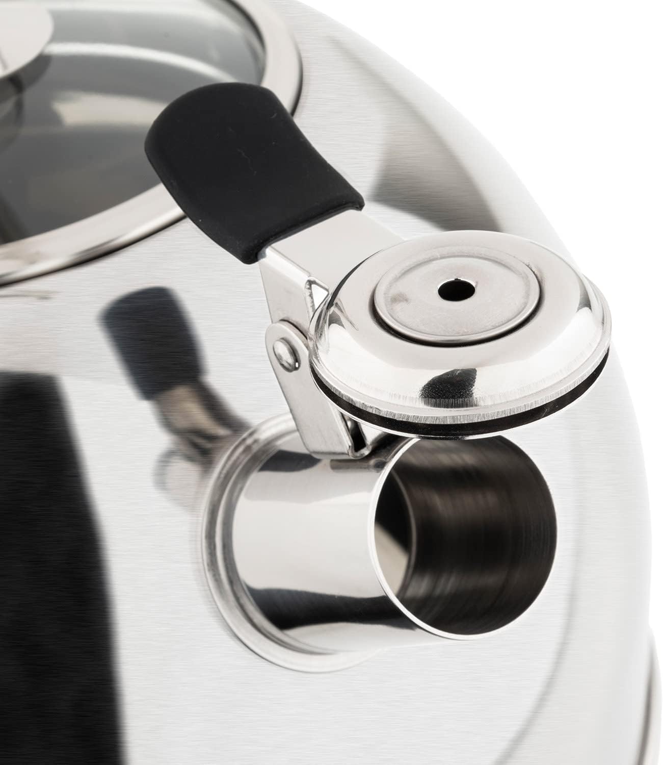 Viking 3-Ply Stainless Steel Whistling Tea Kettle 26 Quart
