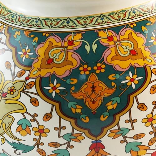 Floral Metal Tea Kettle