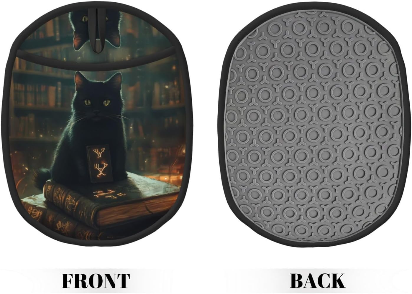 Halloween Cat Potholders